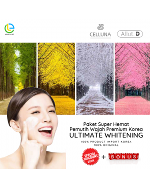 Paket Super Hemat Pemutih Wajah Premium Korea ULTIMATE WHITENING